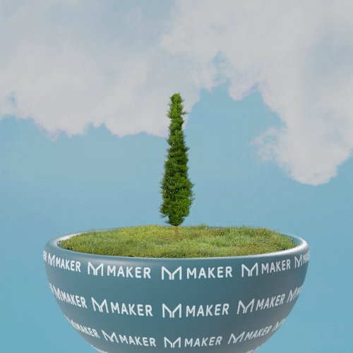 the American Arborvitae, tree of life POAP for the Dai integration with One Tree Planted