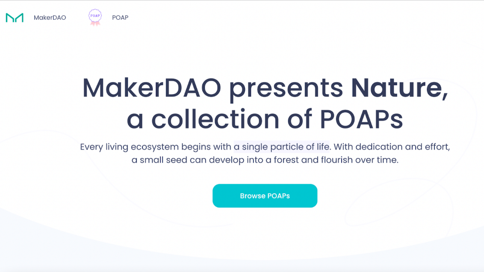 MakerDAO’s Nature collection will make Dai green!